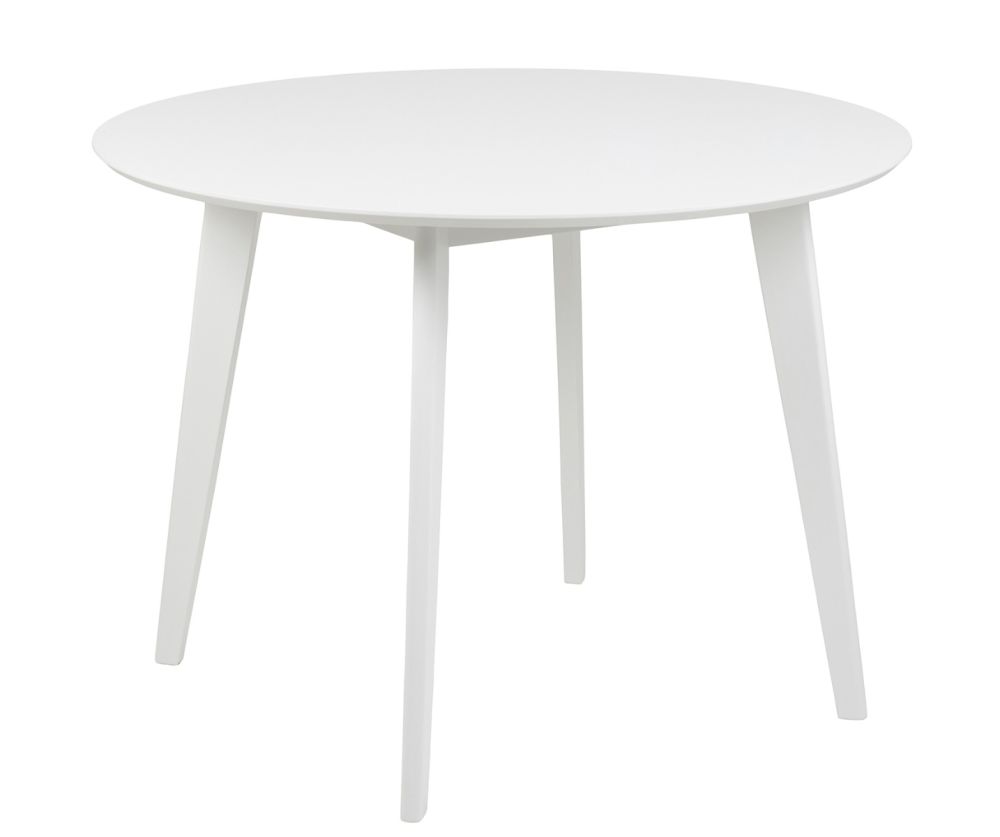 Roxby White Round Dining Table