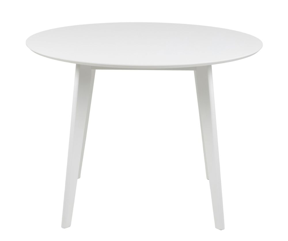 Roxby White Round Dining Table