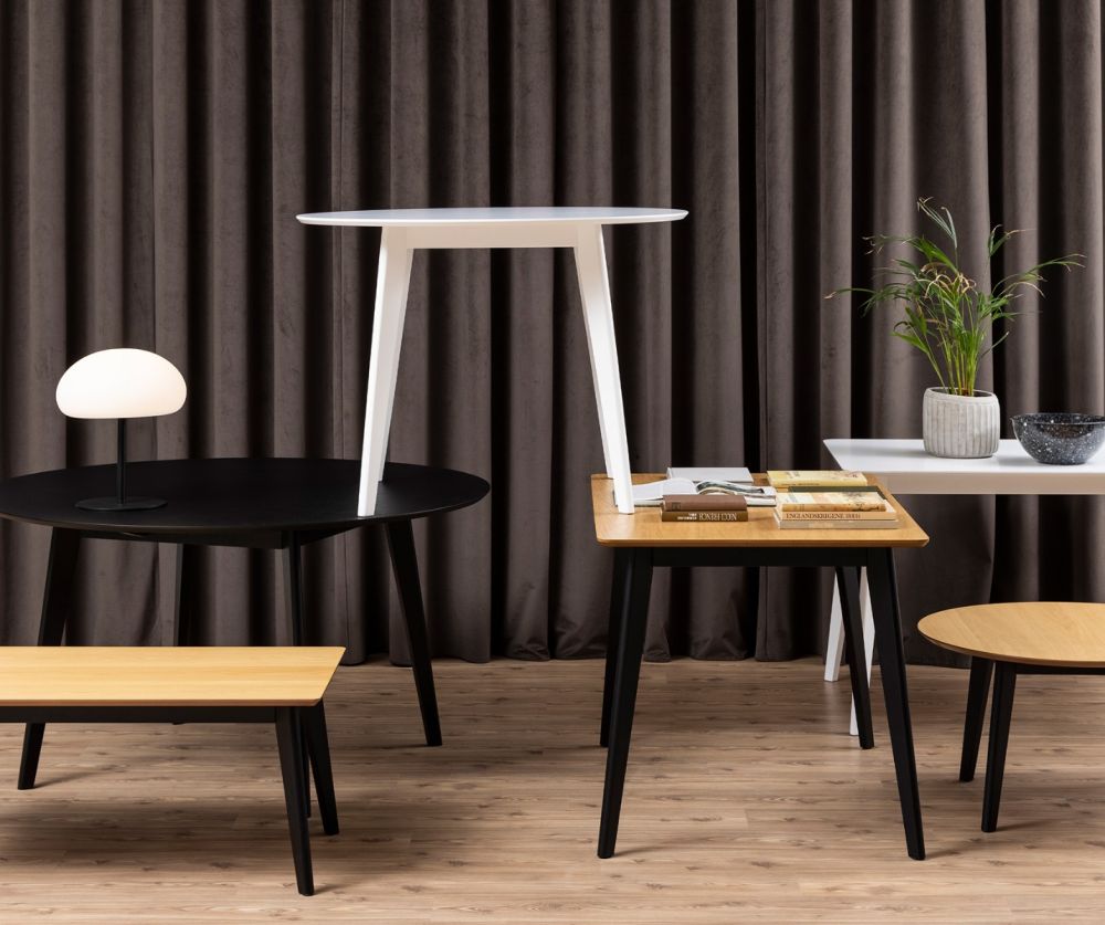 Roxby White Round Dining Table