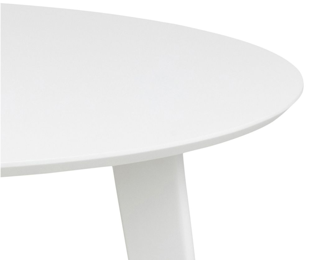 Roxby White Round Dining Table