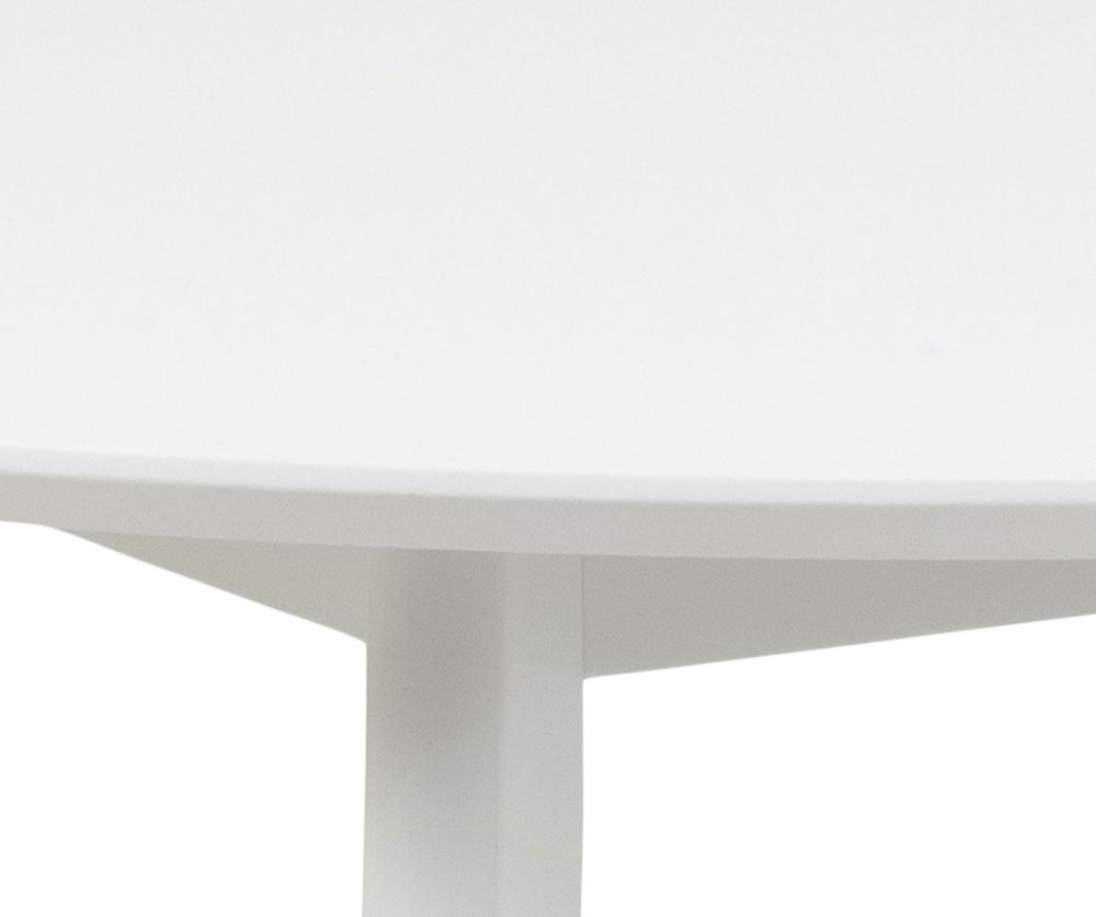 Roxby White Round Dining Table