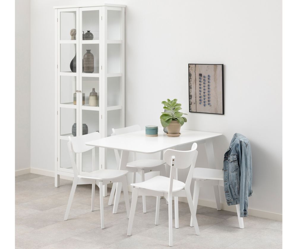 Roxby White Square Dining Table 