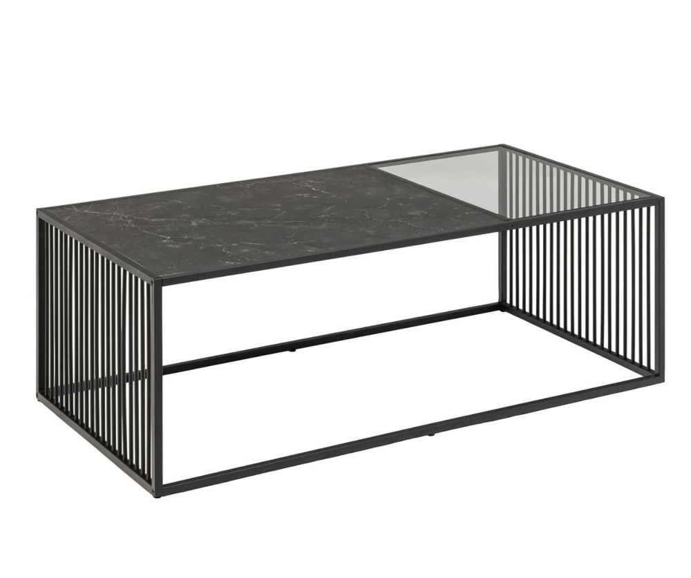 Strington Black Coffee Table 