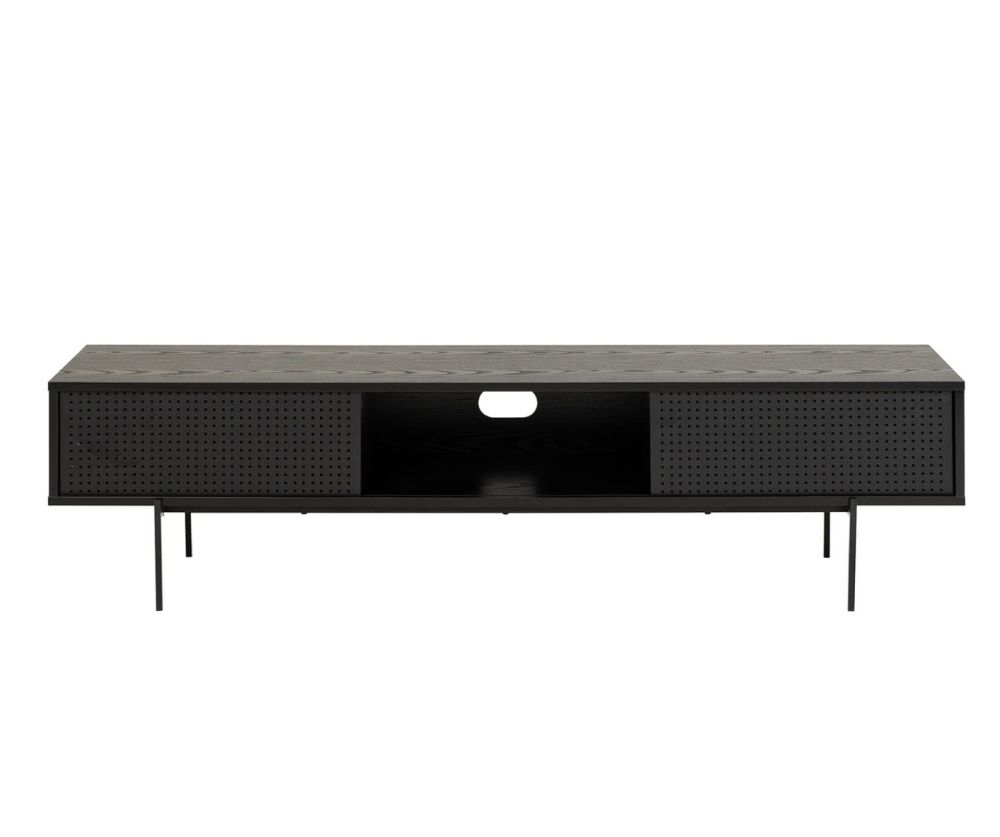 Angus Black TV Unit 