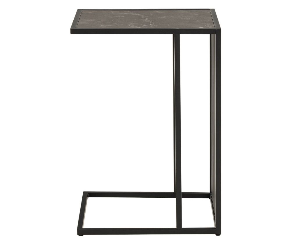 Strington Black Tall Side Table 