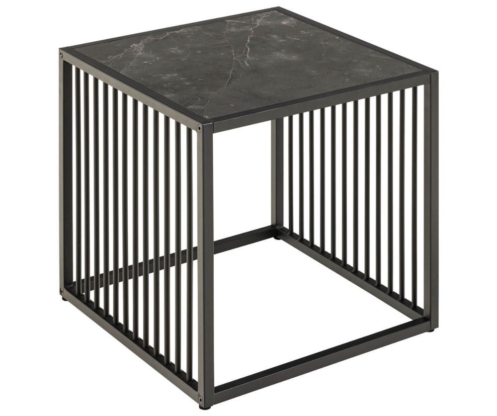 Strington Black Side Table 