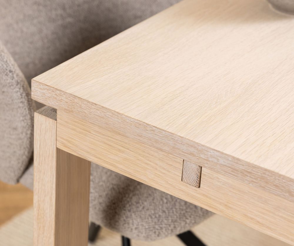 Linley White Dining Table 