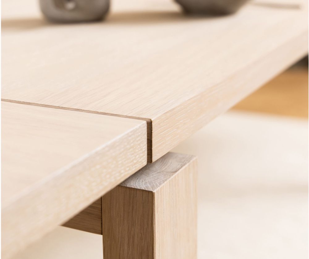 Linley White Dining Table 