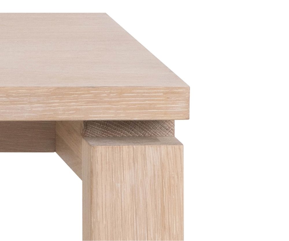 Linley White Dining Table 