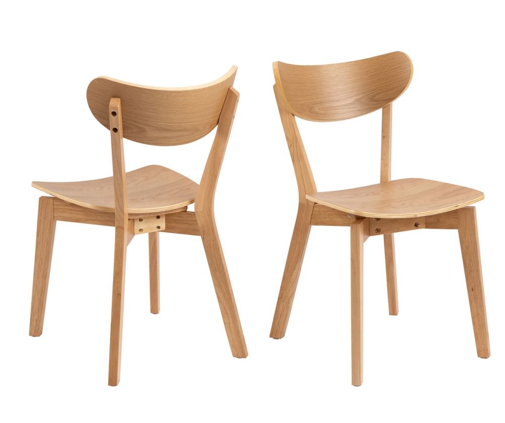 Roxby Oak Dining Chairs Set of 2