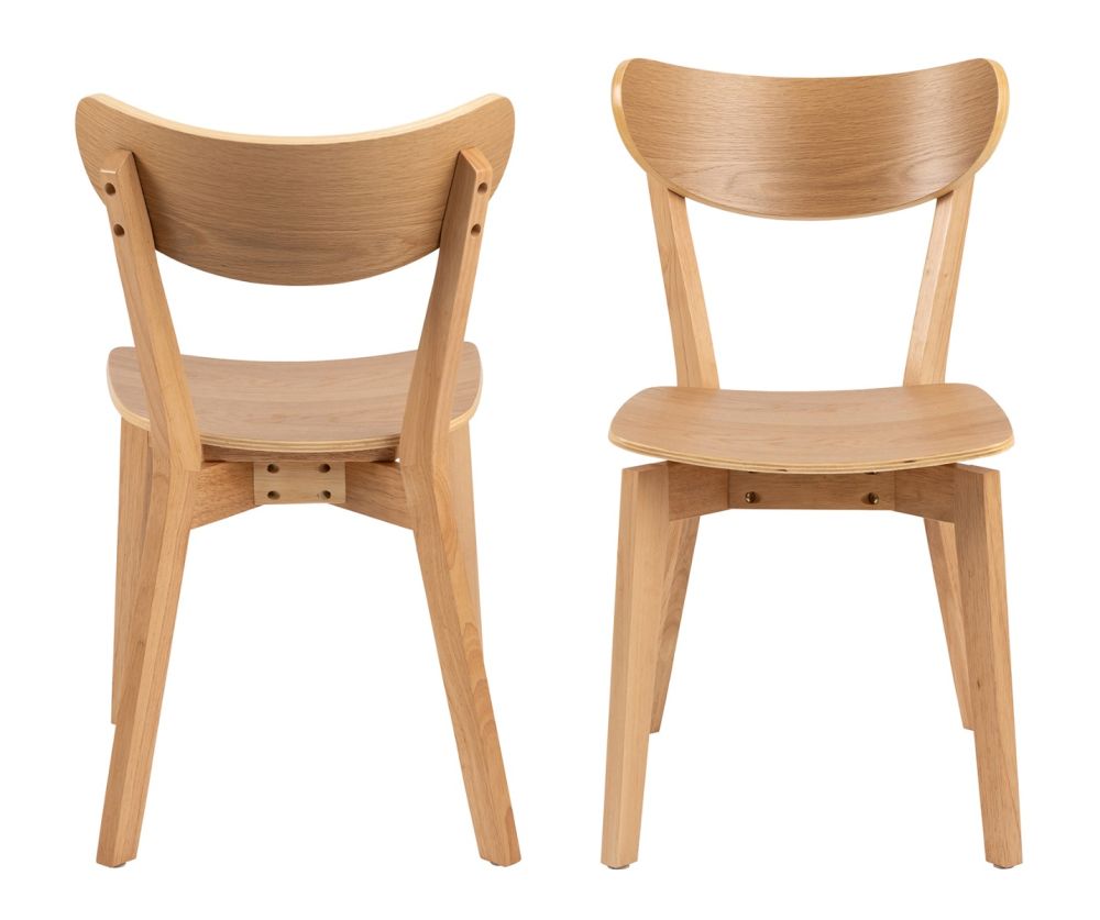 Roxby Oak Dining Chairs Set of 2
