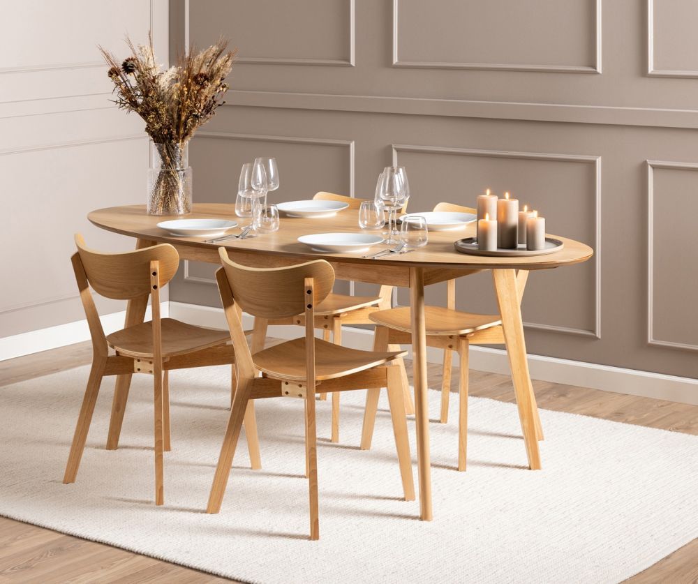Roxby Oak Dining Chairs Set of 2