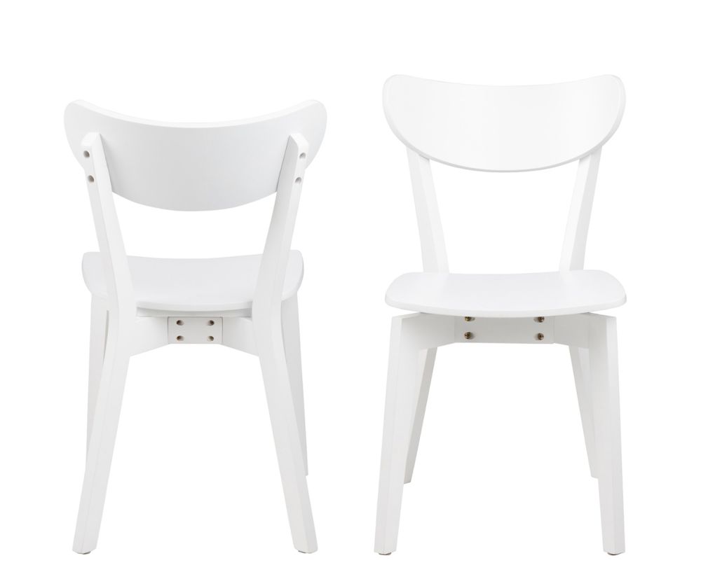 Roxby White Dining Chair Set of 2