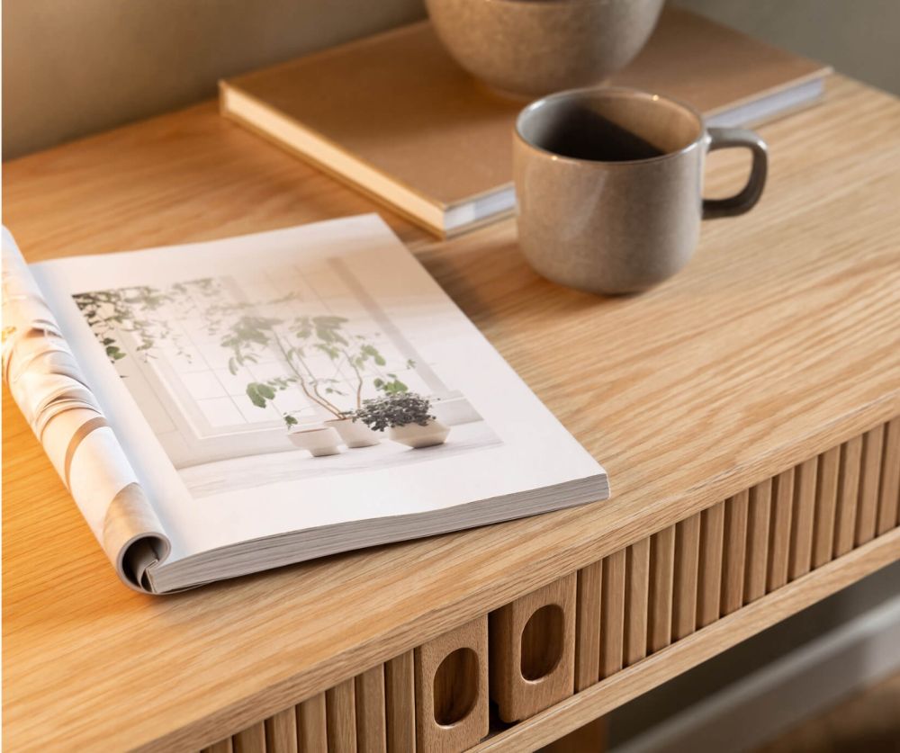 Langley Oak Office Desk 
