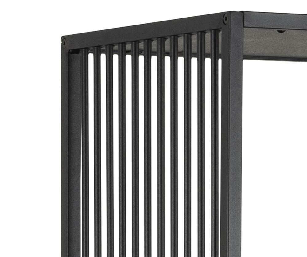 Strington Black 5 Shelves Bookcase