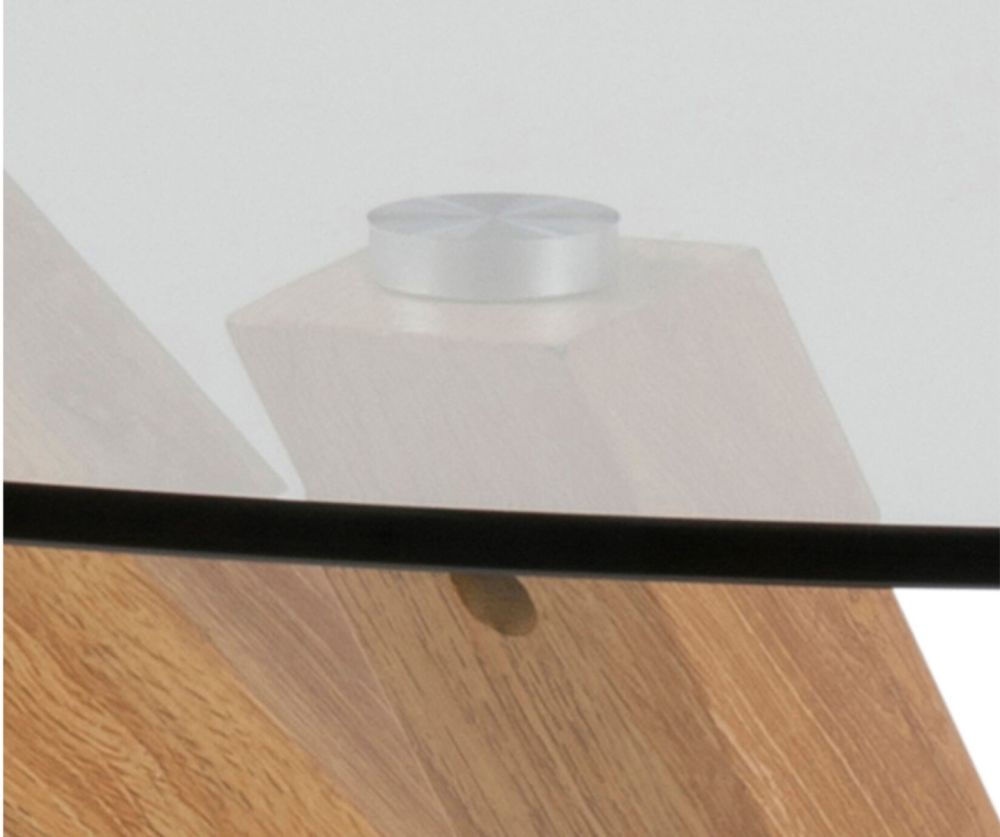 Heaven Round Dining Table with Glass Top 