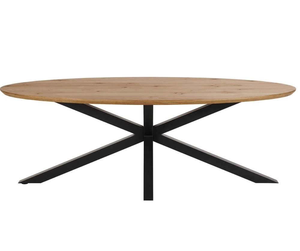 Heaven Oak Oval Dining Table 