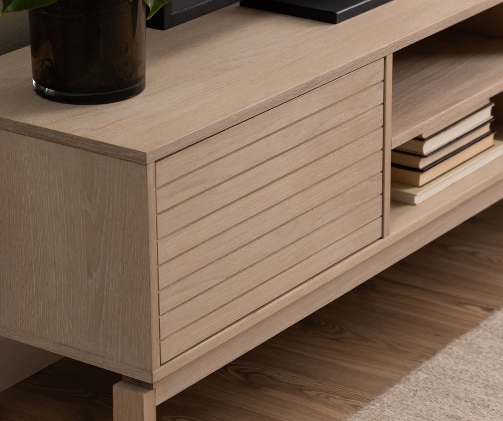 Linley White TV Unit 