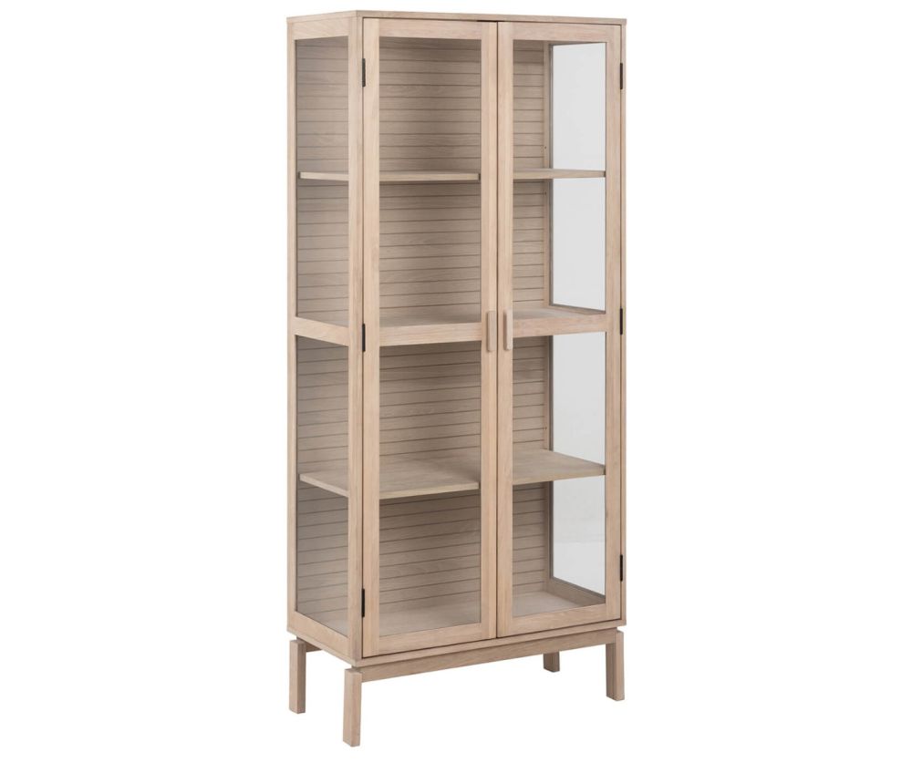 Linley White Display Cabinet 