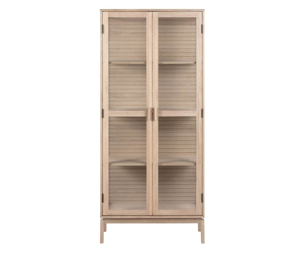 Linley White Display Cabinet 