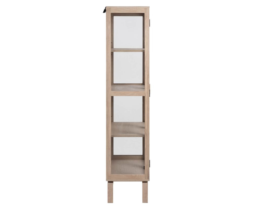 Linley White Display Cabinet 