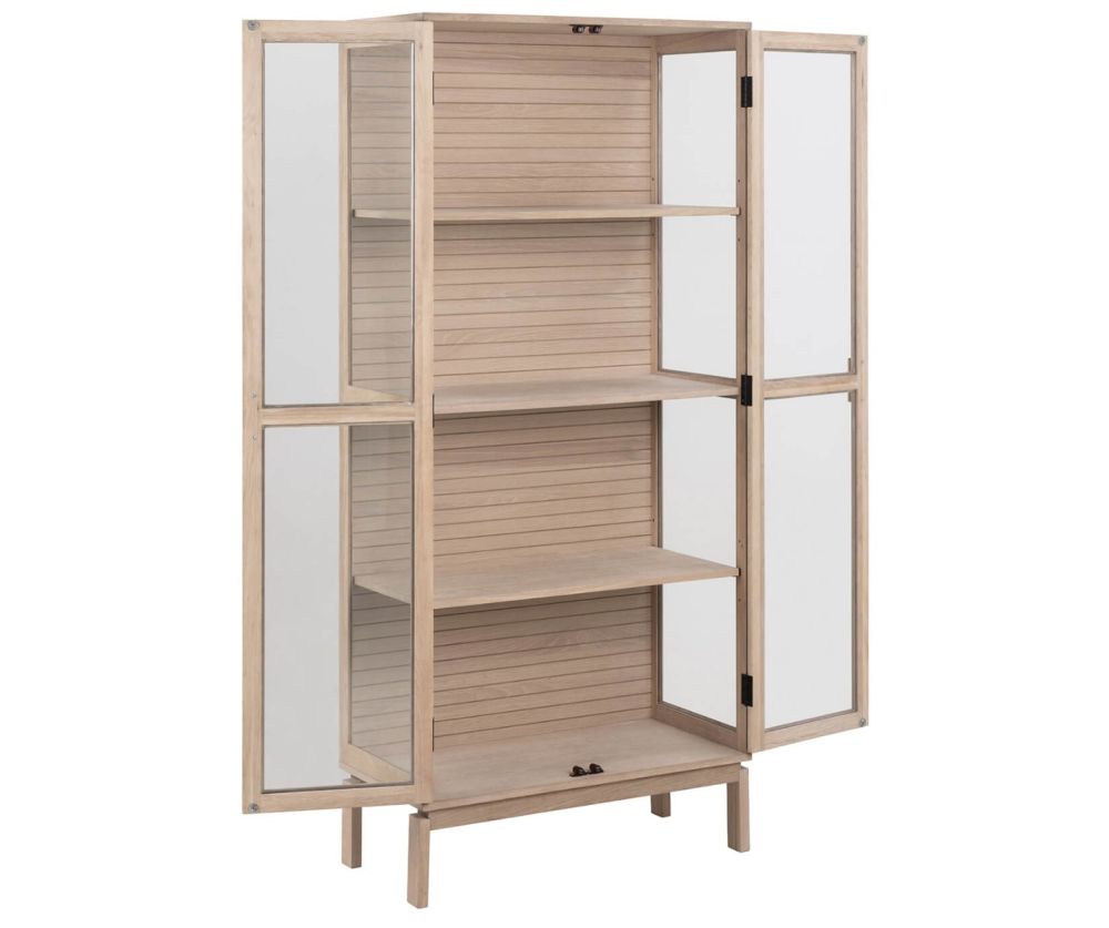 Linley White Display Cabinet 