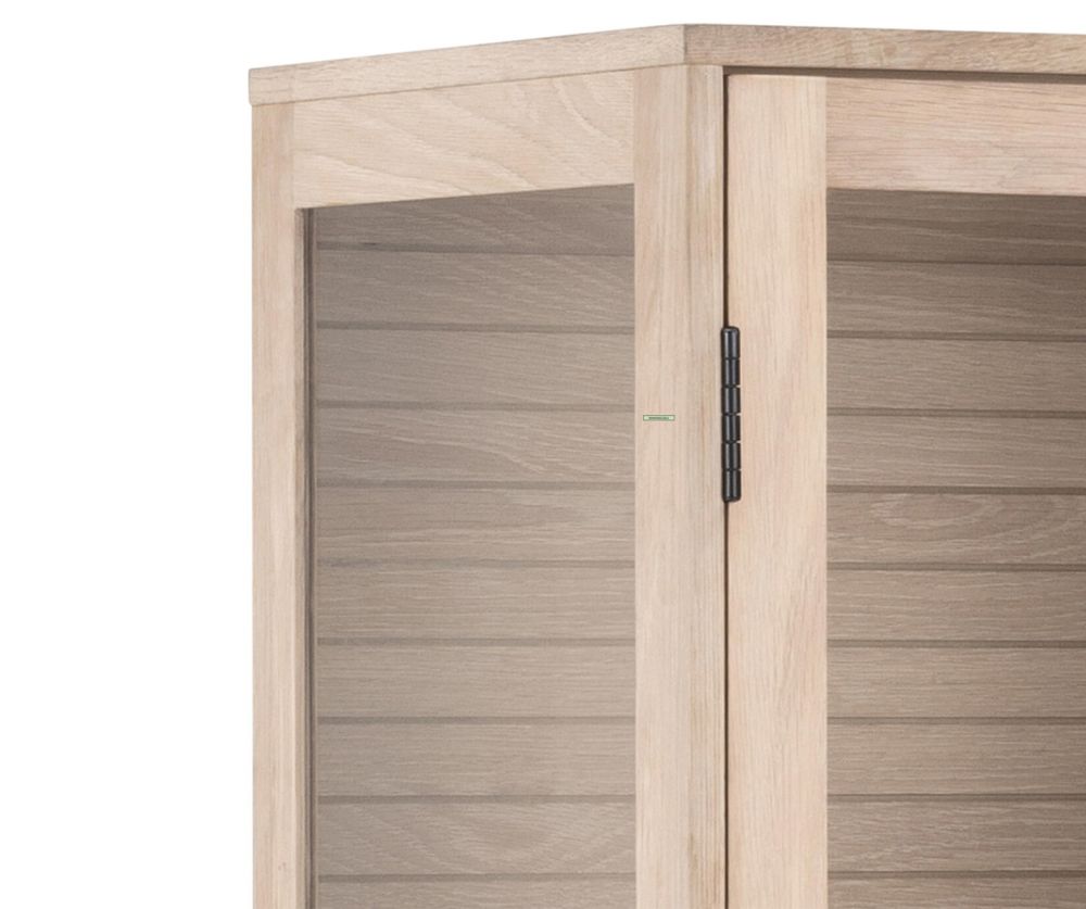 Linley White Display Cabinet 