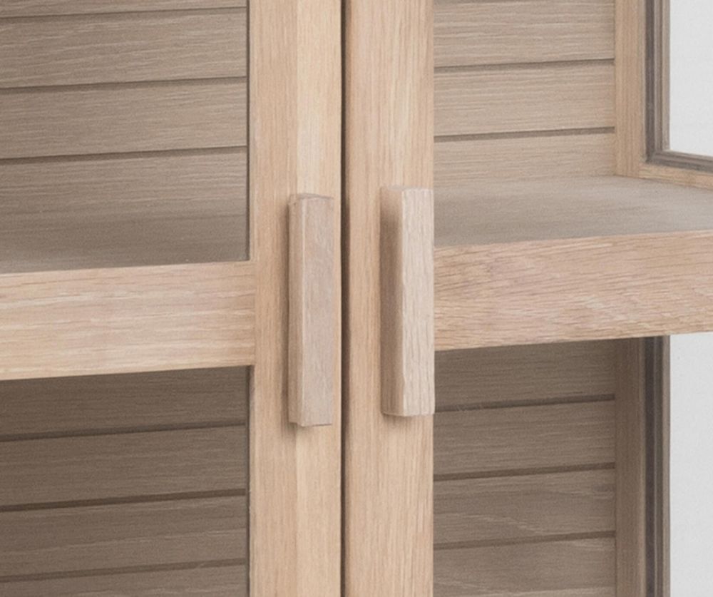 Linley White Display Cabinet 
