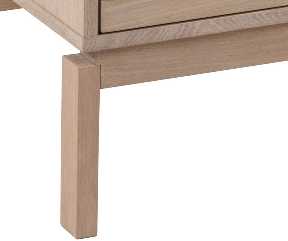 Linley White Oak 4 Door Sideboard 