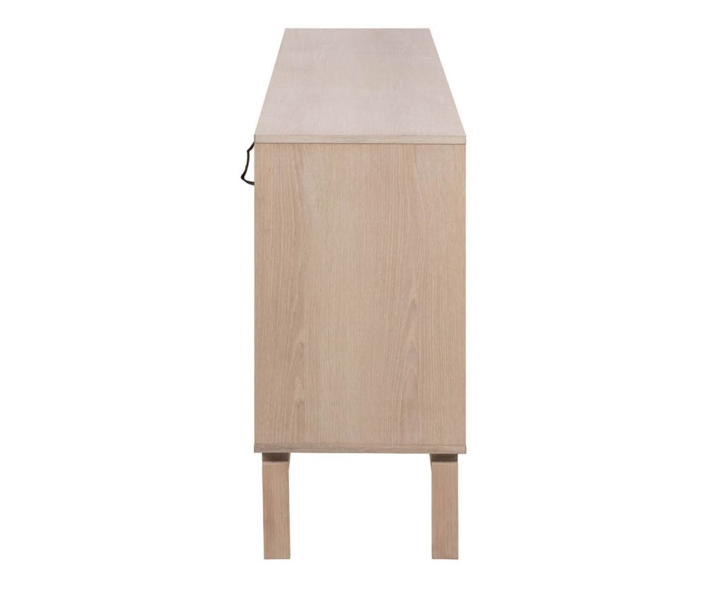 Linley White Oak 4 Door Sideboard 