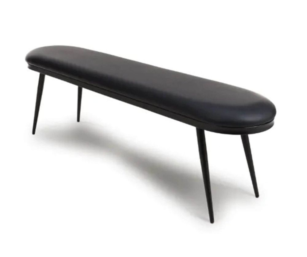 Furniture Link Ace Black Dining Bench