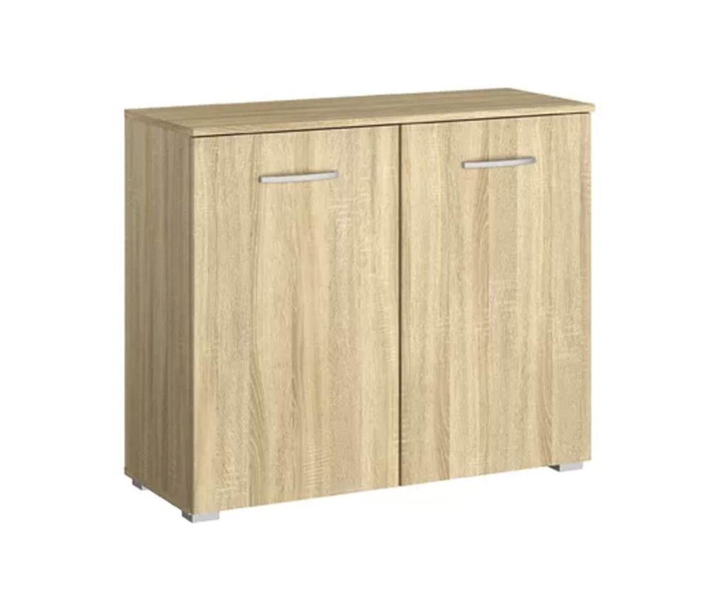 Rauch Aditio 2 Door Chest with Silk Grey Front - H 81cm