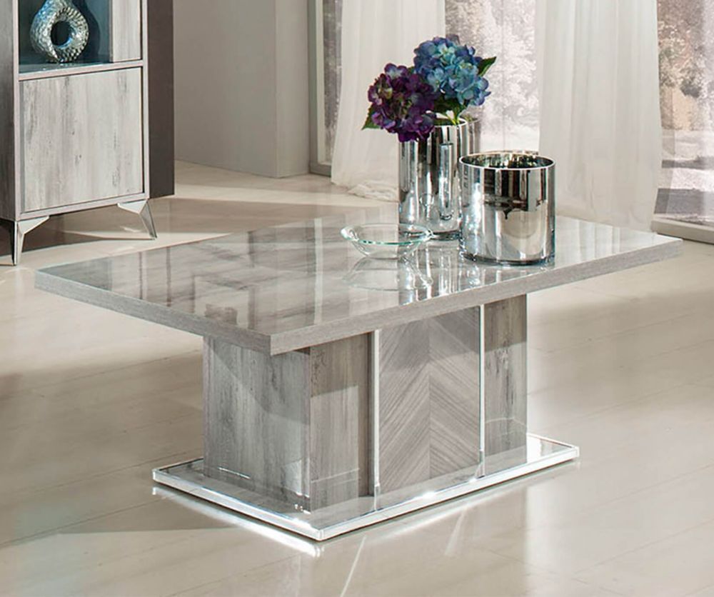 H2O Design Alexa Light Grey Italian Coffee Table