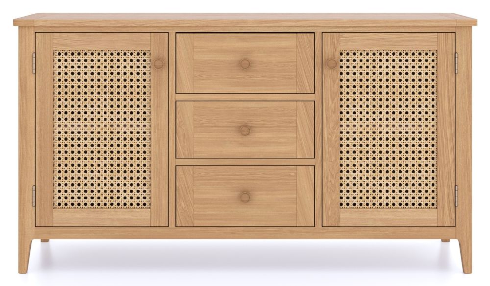 Heritance Halmstad Natural Oak Large Sideboard