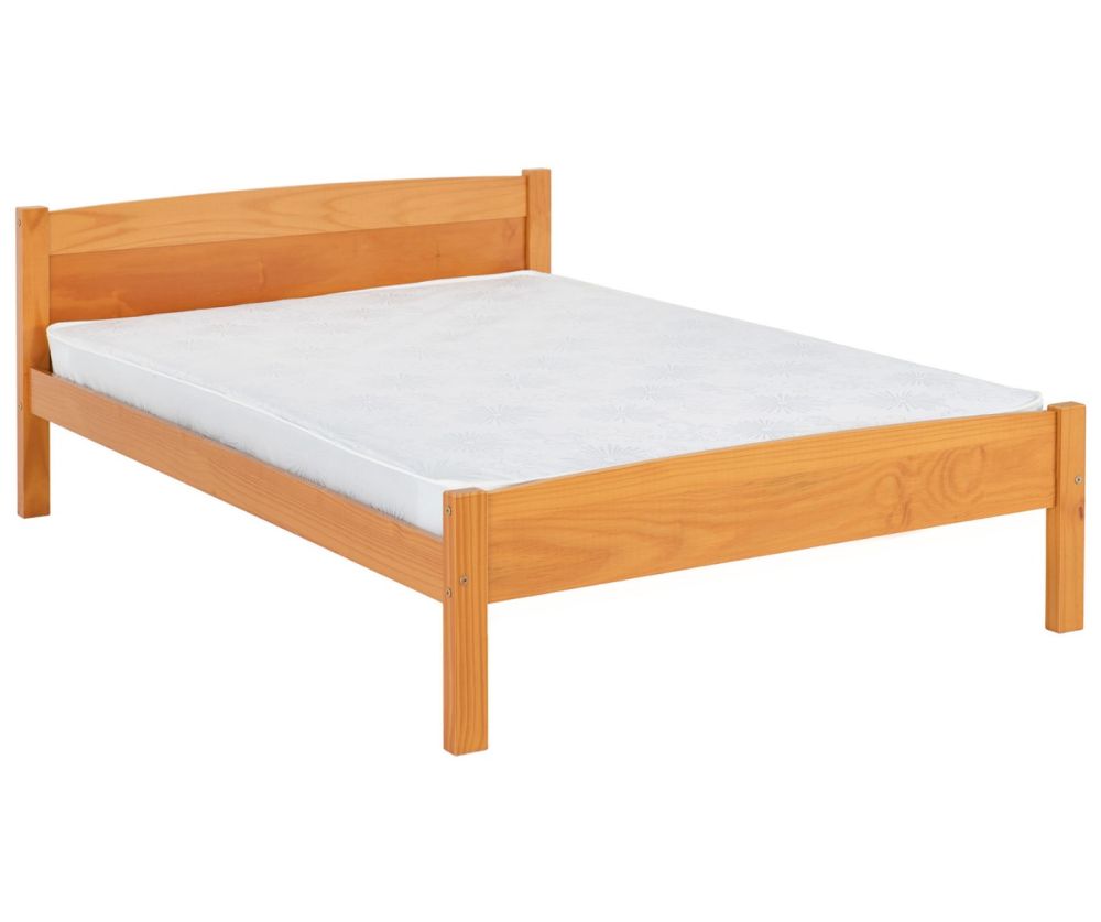 Seconique Furniture  Amber Antique Pine Bed  