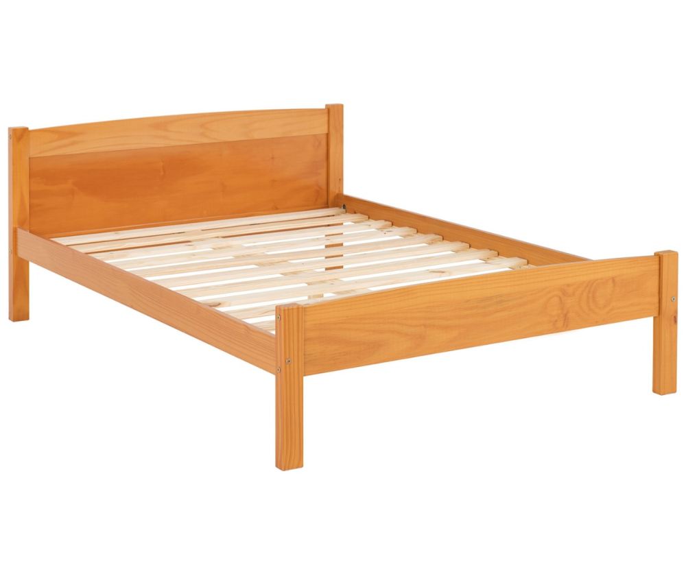 Seconique Furniture  Amber Antique Pine Bed  