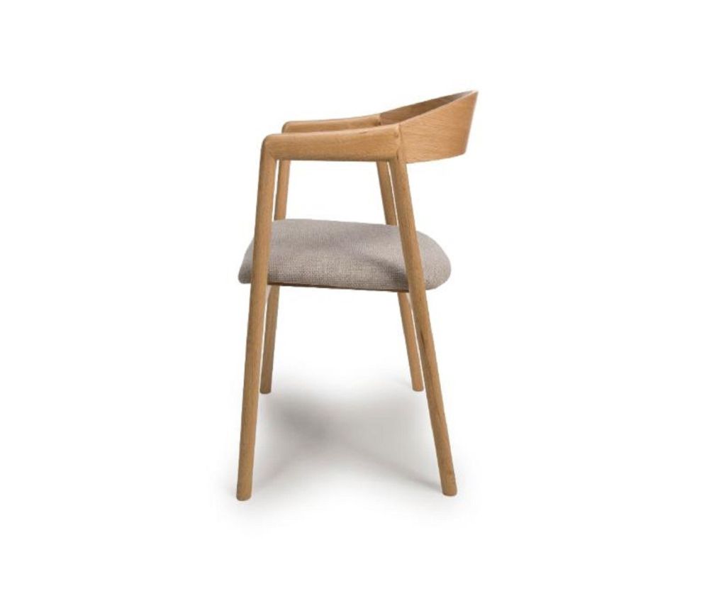 Furniture Link Anders Oak Dining Chair in Pair