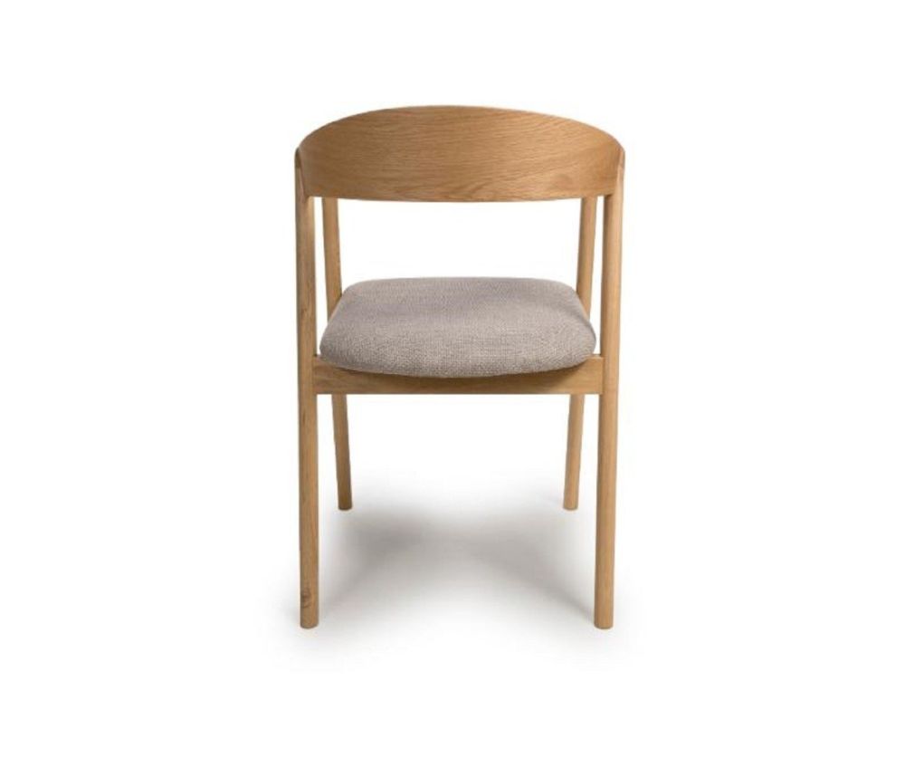 Furniture Link Anders Oak Dining Chair in Pair