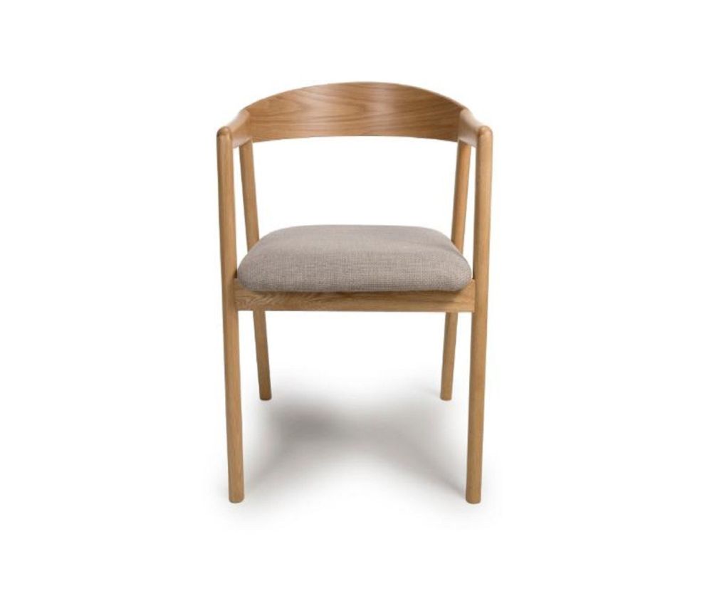 Furniture Link Anders Oak Dining Chair in Pair