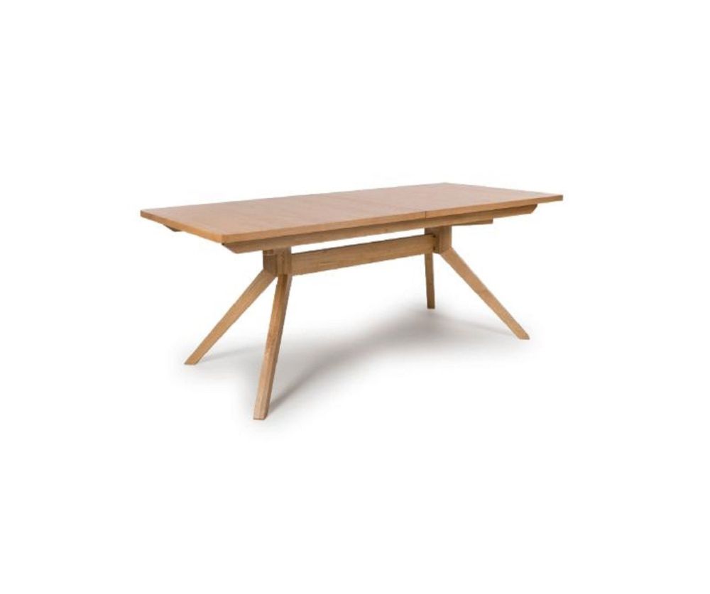 Furniture Link Anders Oak Extending Dining Table