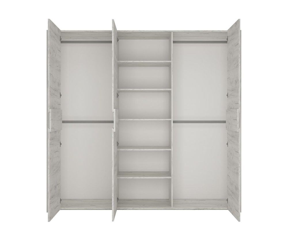 FTG Angel 3 Door Wardrobe