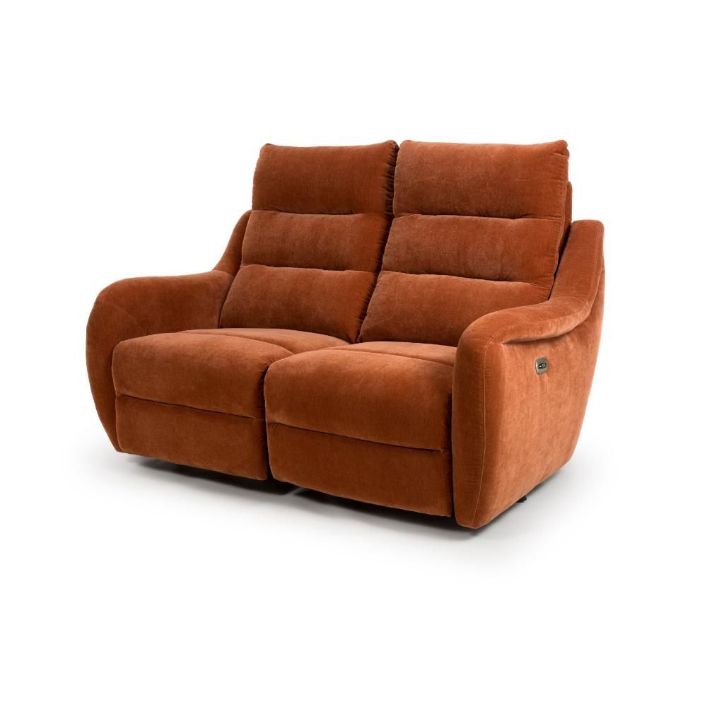 Furniture Link Apollo Cinnamon Power 2 Seater Sofa
