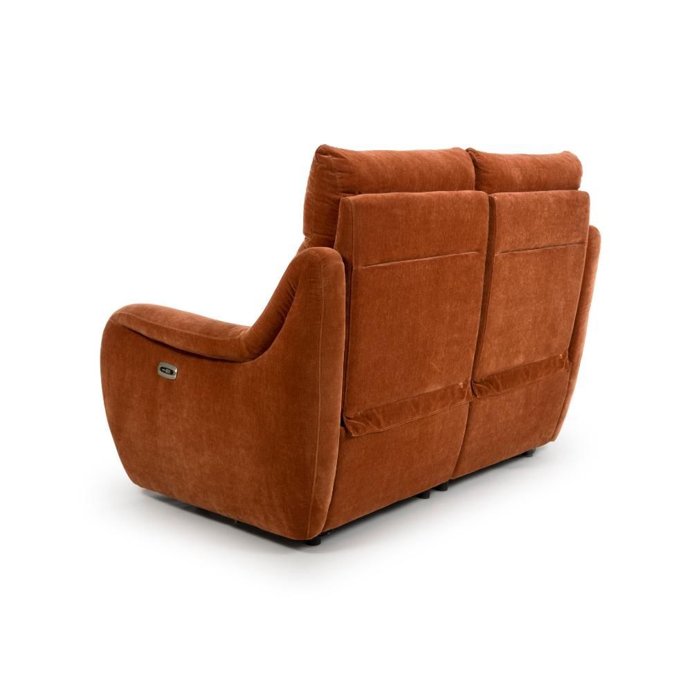 Furniture Link Apollo Cinnamon Power 2 Seater Sofa