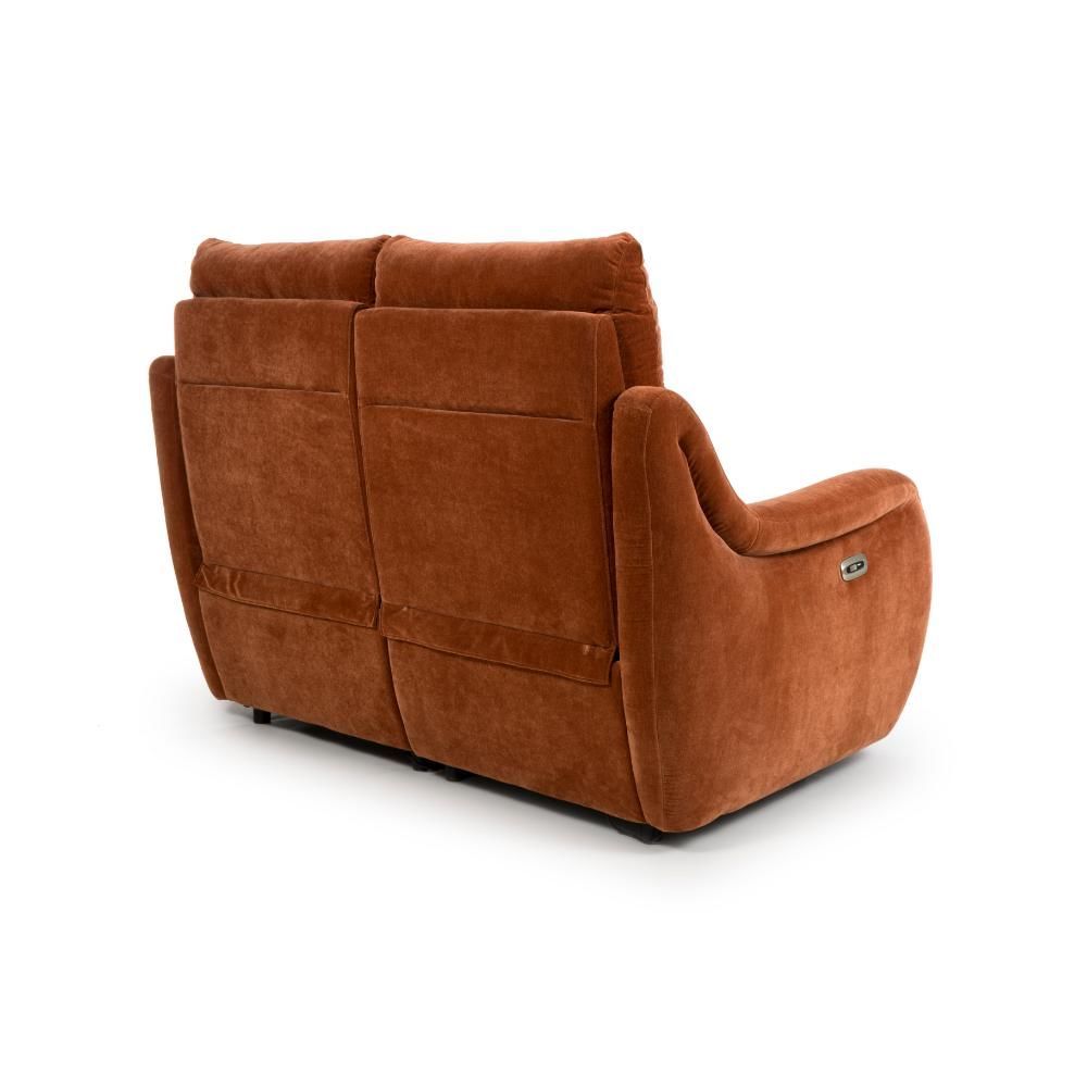 Furniture Link Apollo Cinnamon Power 2 Seater Sofa