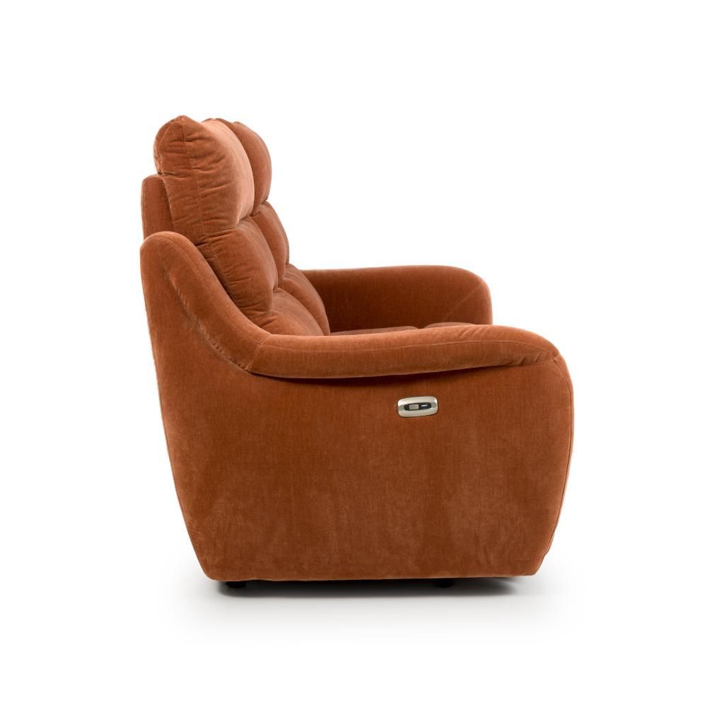 Furniture Link Apollo Cinnamon Power 2 Seater Sofa