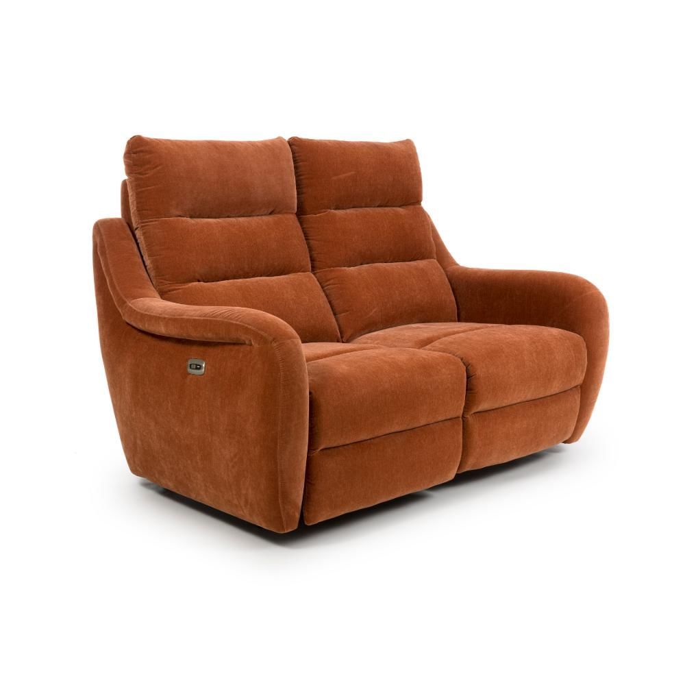 Furniture Link Apollo Cinnamon Power 2 Seater Sofa