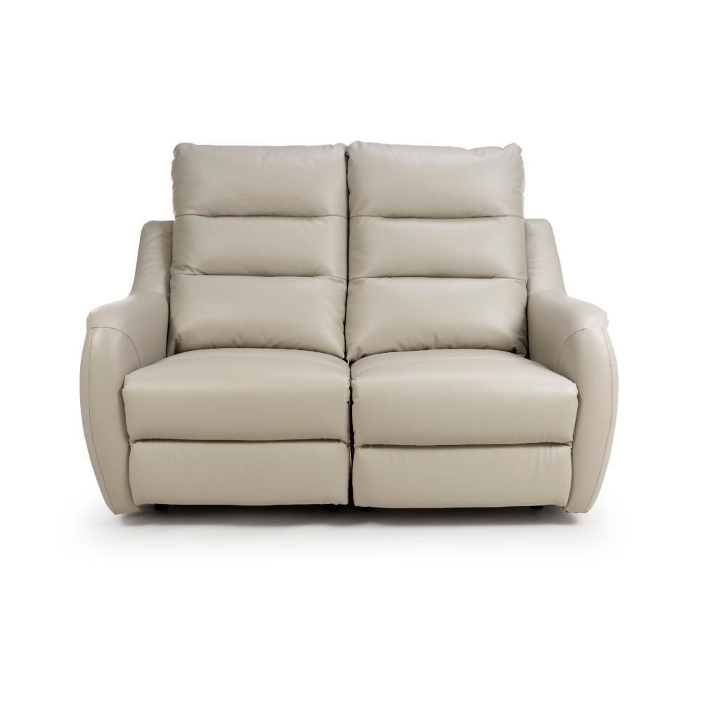 Furniture Link Apollo Chalk Power 2 Seater Sofa