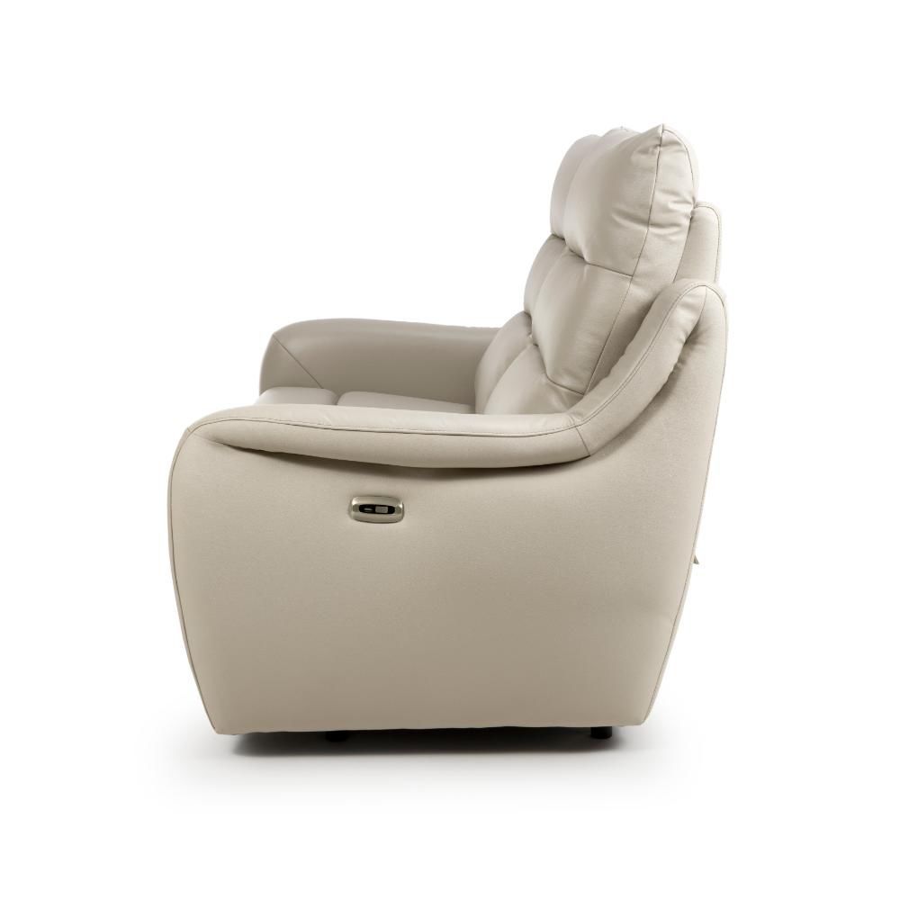 Furniture Link Apollo Chalk Power 2 Seater Sofa
