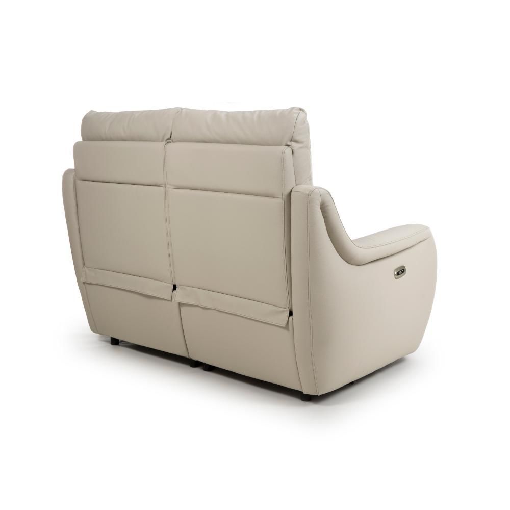 Furniture Link Apollo Chalk Power 2 Seater Sofa