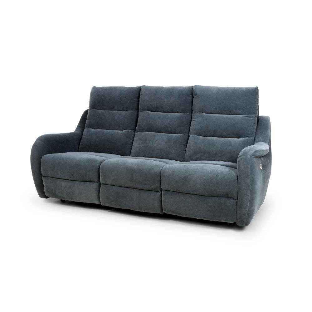 Furniture Link Apollo Dusk Power 3 Seater Sofa